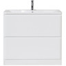 Тумба Bianco Lucido 89,6 см BELBAGNO ALBANO ALBANO-900-2C-PIA-BL